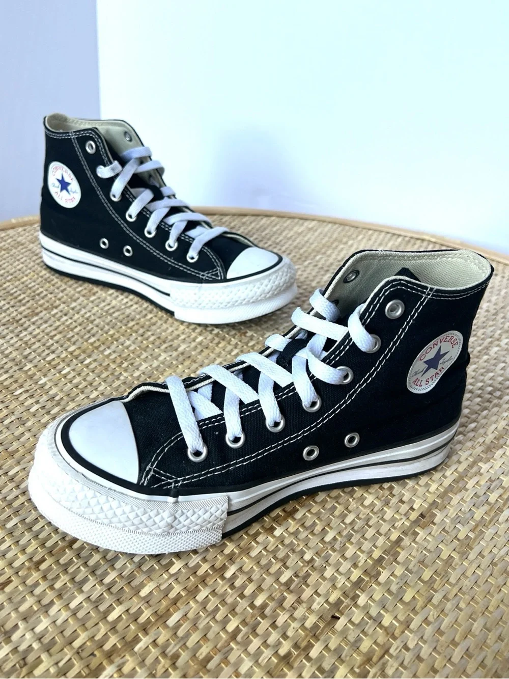 Converse Chuck Taylor All Star Hi Top canvas sneaker classic black Unisex Kids 3